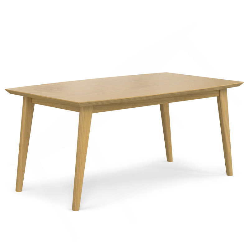 Draper Dining Table In Oak, Oak