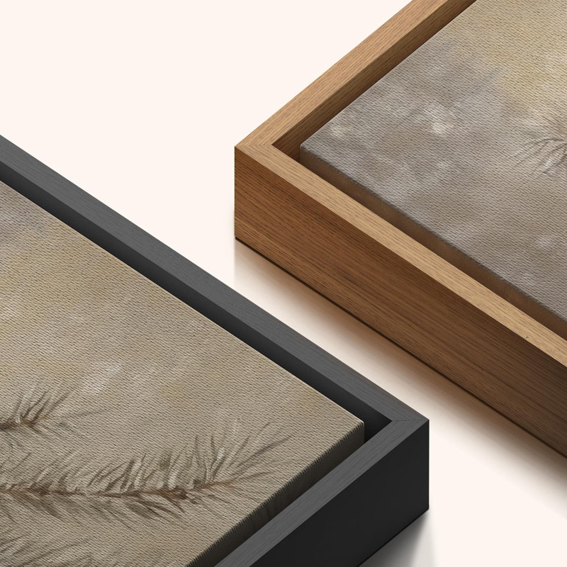 «Rustic Pinecone Winter Christmas Holiday Home Decor», reproduction d'art sur toile encadrée, Noir, noir, noir, noir