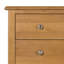 Farah Oak 5 Drawer Narrow Chest