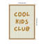 «Cool Kids Club» par Laura Moss, reproduction d'art sur toile encadrée