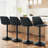 Swivel Adjustable Height Bar Stool Upholstered Counter Stool-936122565-936323306