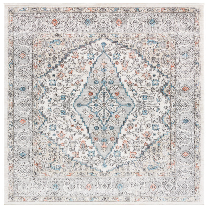 Domenic 800 Performance Oriental Rug, Square 6'7"