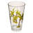 Acrylic Drinking Glasses With Palm Tree Motifs