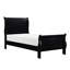 Lit simple à finition blanche de style traditionnel avec rails pour le décor et le style de la chambre à coucher,-1502540411-1502540414