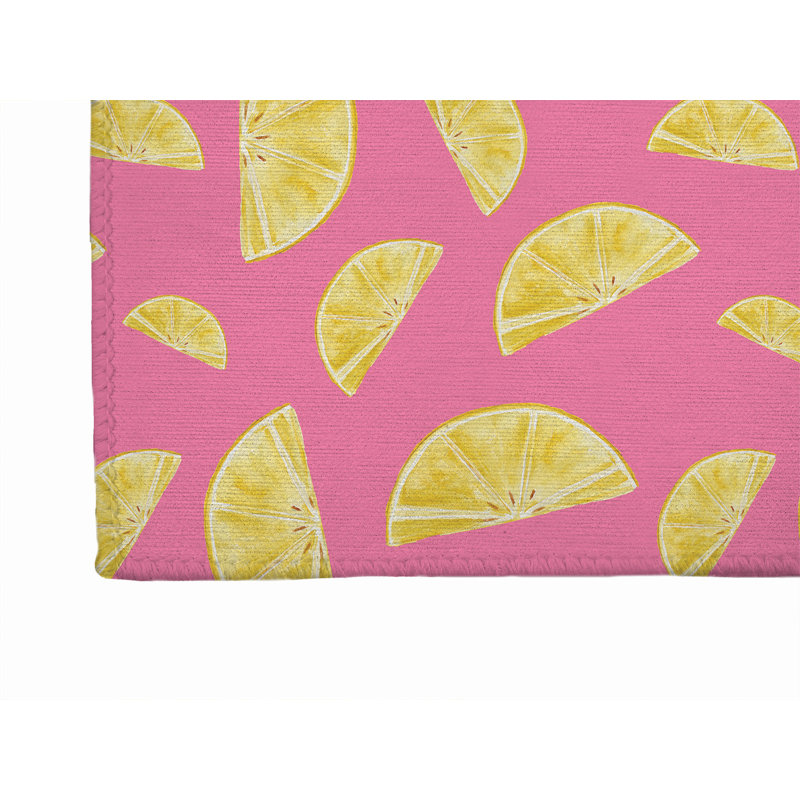 Tapis d'été Summer Lemon, Rectangle 2 pi x 3 pi