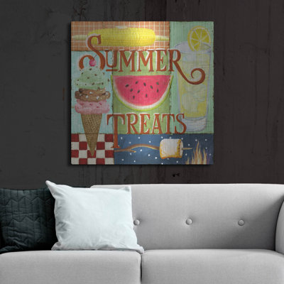 Winston Porter 'Summer Treats' by Art Licensing Studio Metal Wall Art,