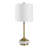 Molena Brass & Pearly Stone Table Lamp