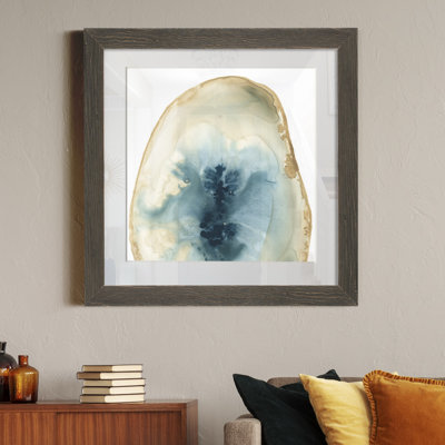 " Cropped Geodes II " Painting Print