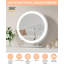 Grand miroir de maquillage pour meuble-lavabo de 19 pouces avec lumières, miroir de maquillage à intensité variable 3 couleurs à contrôle tactile, éclairage impeccable pour un maquillage professionnel, conception rotative à 360 °-1185975983