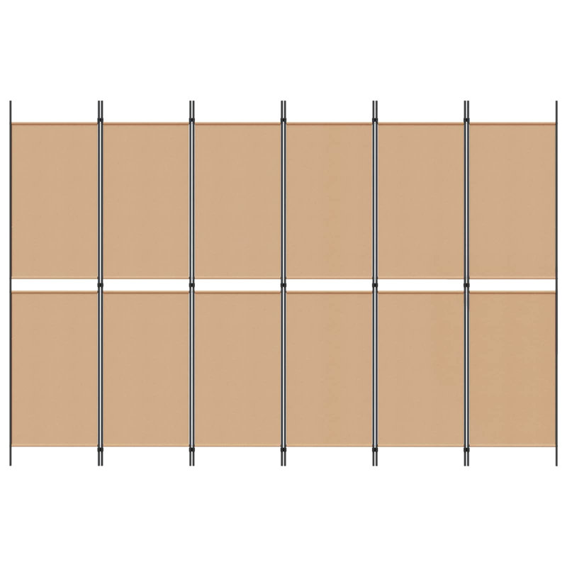 200cm H Folding Room Divider, 6