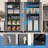 Steel Single Storage Cabinet with Lock ( 72'' H x 32'' W x 16'' D)-1210186943