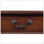 Vintage Rectangular Wooden Coffee Table with Storage, Solid Wood Gourd-Shaped Legs for Elegant Living Room Decor-1298046285