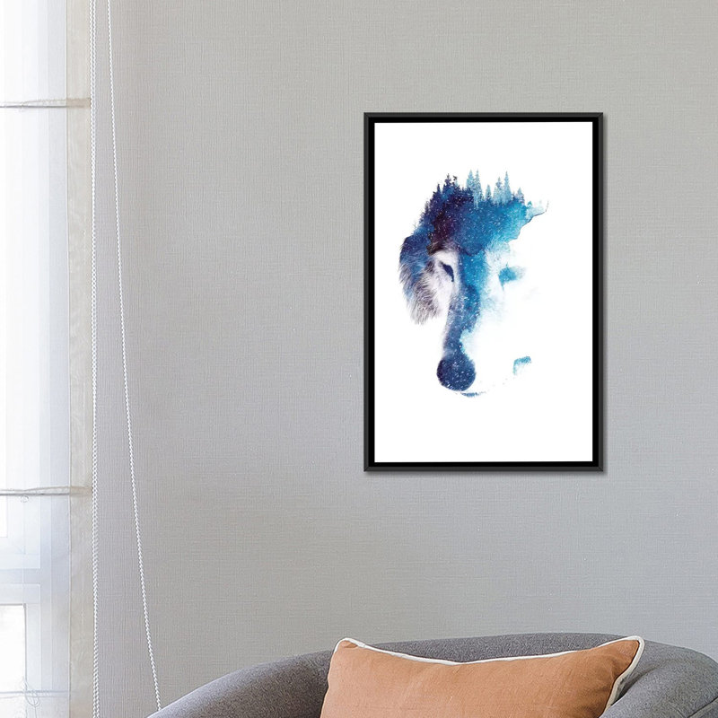 «Through Many Storms», impression sur toile, H 26 po x l 18 po x P 1,5 po, Toile encadrée noire, Pas de tapis