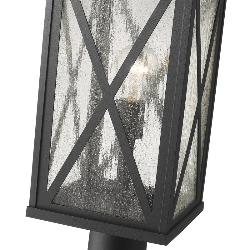 Luminaire à fixation murale à 1 lumière Thorpe, H 21,5 po x l 9,5 po x P 9,5 po