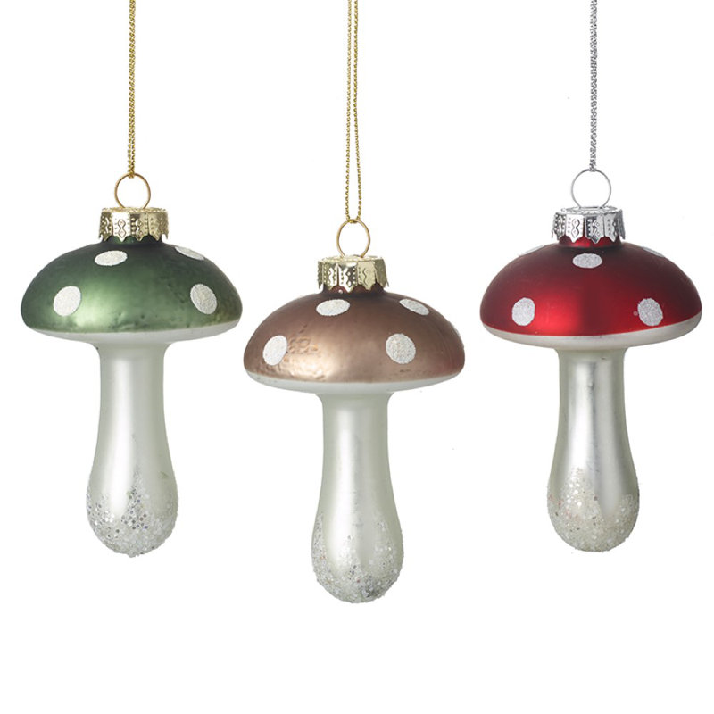 9cm Glass Hanging Figurine Ornament