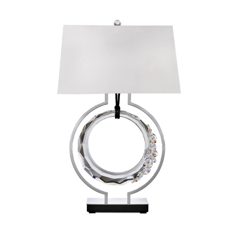 Serenity Metal Table Lamp, Black