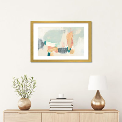 Reproduction d’art « confetti Shapes II » par Jennifer Goldberger