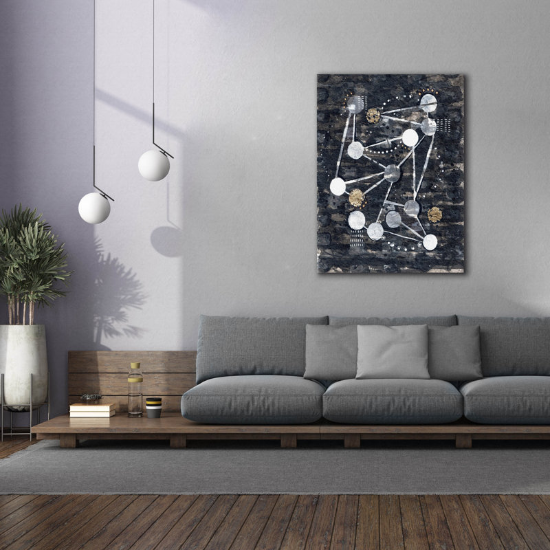 Toile épique Graffiti «Phases» par Lori Arbel, 40 po x 54 po, H 54 po x l 40 po