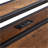 Twin Size Metal Platform Bed Frame With Wooden Headboard And Footboard With USB LINER, LED Lights ,No Box Spring Needed, Large Under Bed Storage
