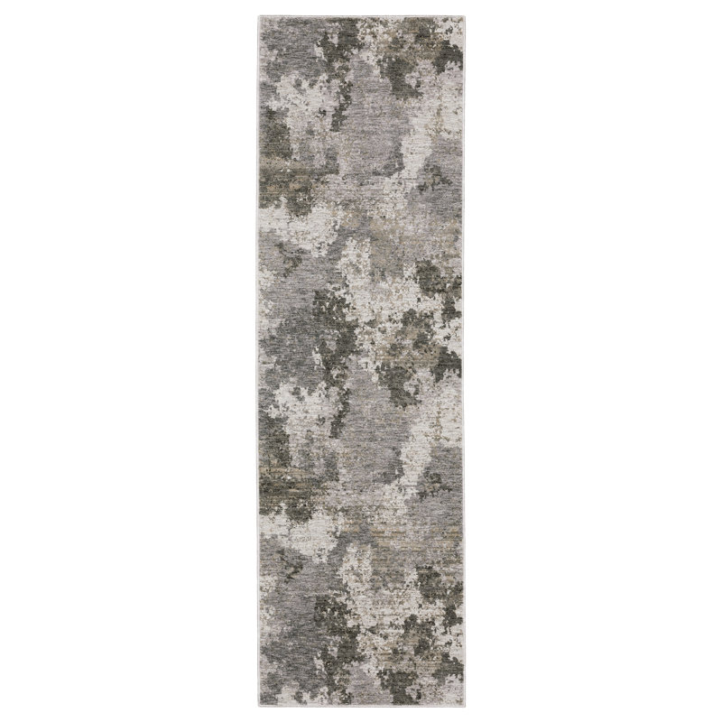 Gwern Abstract Indoor Rug, Runner 2'3" x 7'6"