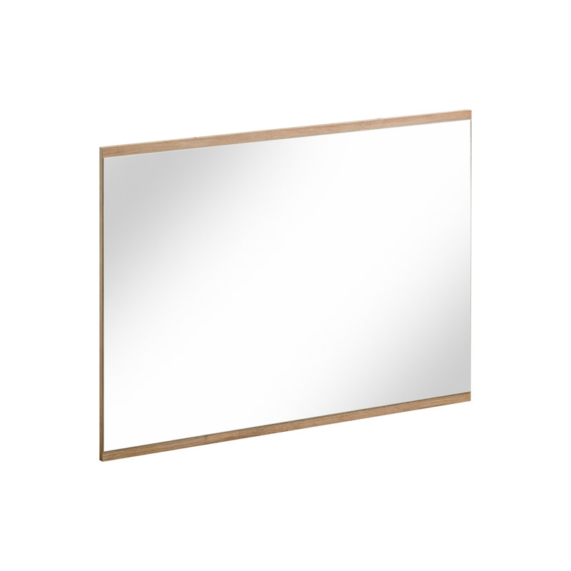Remik Flat Wall Mirror, 62 cm H x 60 cm W x 2 cm D