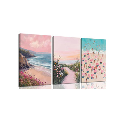 3 Piece Wrapped Canvas Print