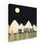 «Train at Night» par Audranna, impression sur toile tendue-25323237