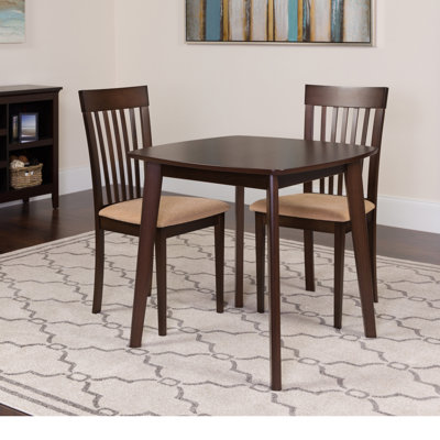 Solid Wood Top Four Leg Dining Set