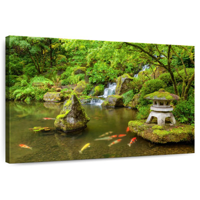 Kerrick Pond Of Koi Fish