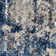 Tapis abstrait bleu / gris Sven