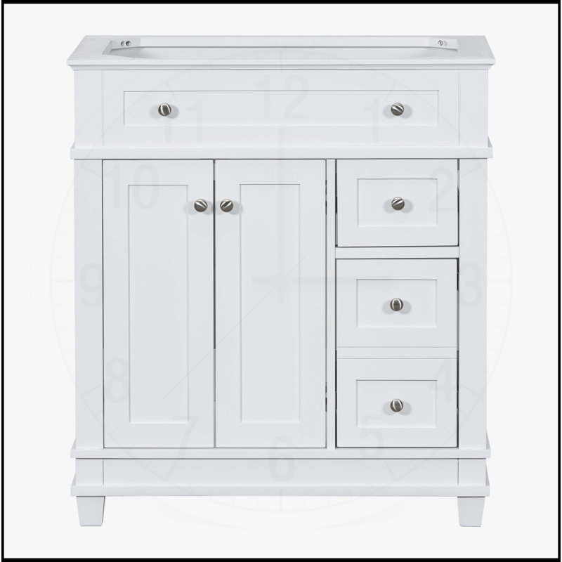 30" Bathroom Vanity Cabinet without Sink