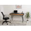 Saundra Metal Base Writing Desk