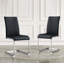 Chaise d'appoint en similicuir