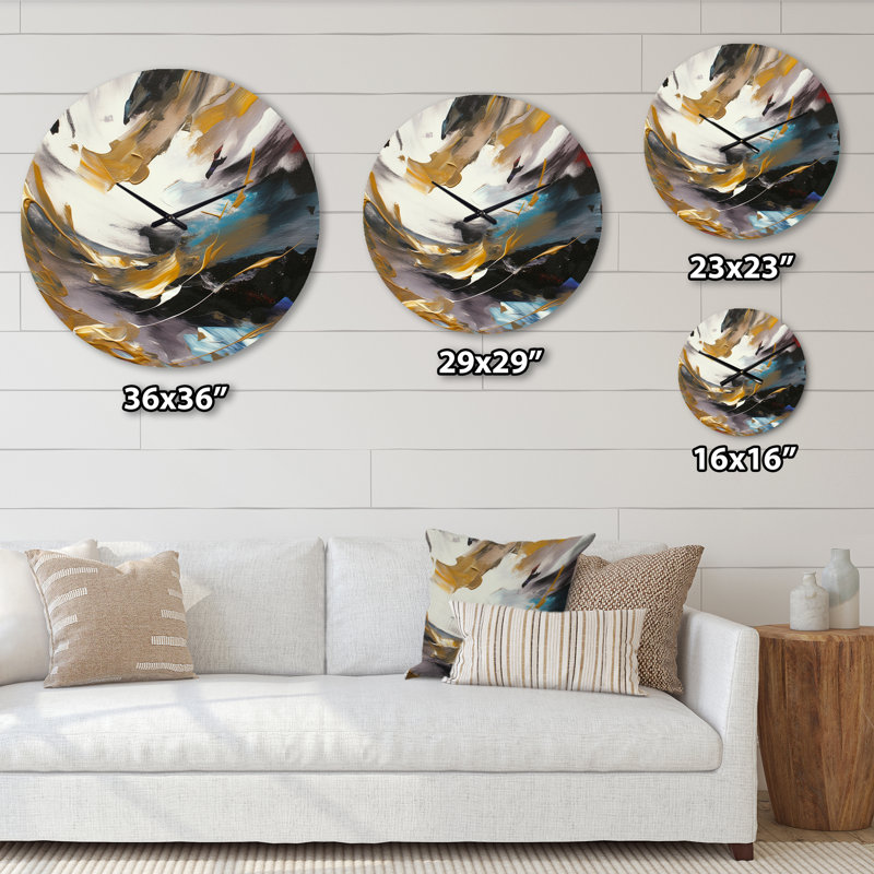 Horloge murale Smooth Bliss, Grand
