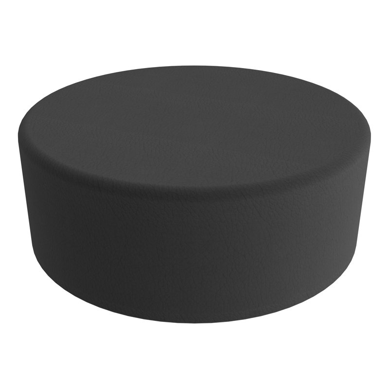 Learniture Structured Large Cylinder  Stool -Flexible Modular Collaborative Soft Seating For Office, Home, Lounge And School Classrooms With Durable Frame 1041N