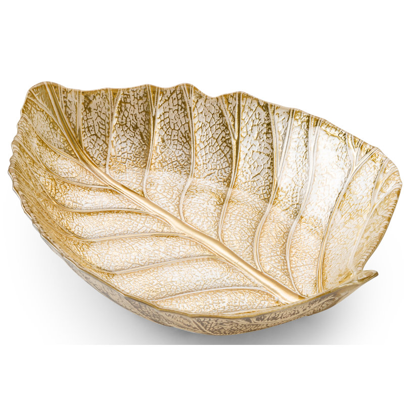 Plateau en forme de feuille Bazan