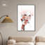 «Micah With Flowers Canvas Modern Boho Portrait» par Art Remedy-104326073-104326041