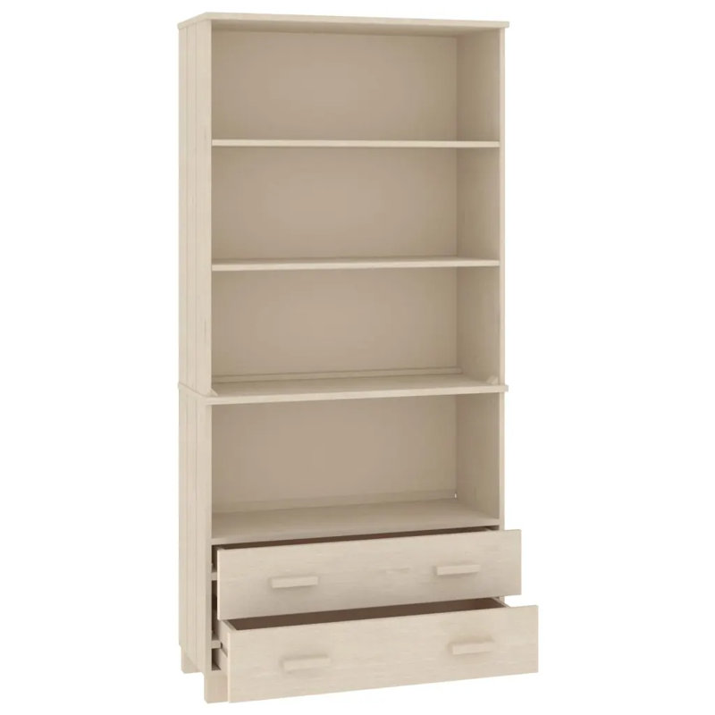 Highboard "HAMAR" Solid Wood Pine, Honey Brown