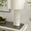 Lampe de table blanche 22 po