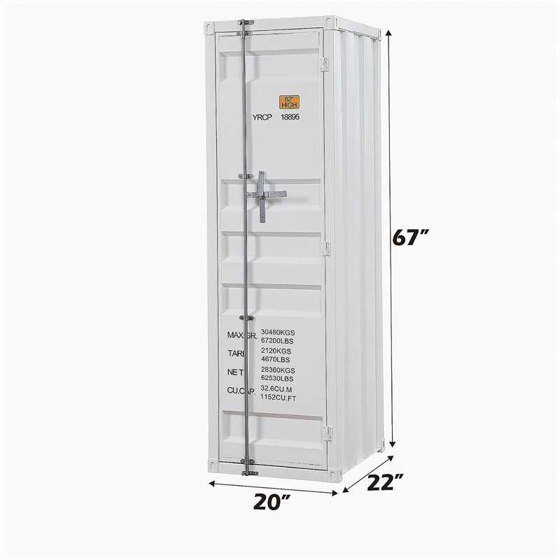 Armoire Cargo, Blanc