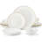 16 Piece Bone China Dinnerware Set - Service for 4