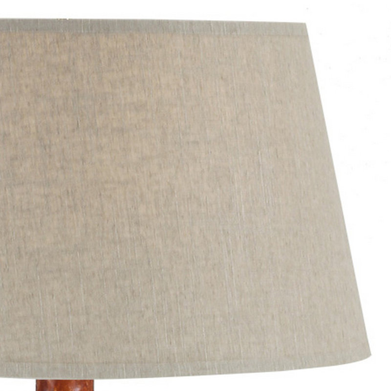 Frosica Hydrocal Table Lamp, Brick Red, Yes