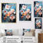 Impression romantique sur toile «Hibiscus romantique» Aransas II-2108053947-2108053948
