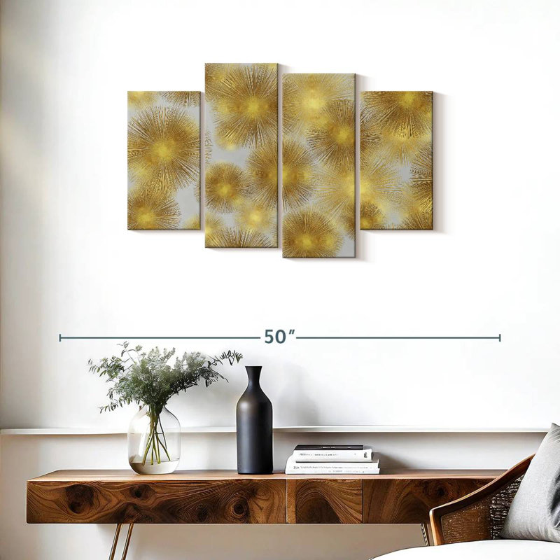 Avery Sunburst Cluster, 22" H x 36" W