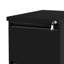 39 cm W 2 -Drawer - Drawer Wheels / Casters included Mobile Steel Filing Cabinet-863247965