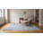 Gray Hand Knotted Silk Gray Mix Contemporary Grass Natural Silk Area Rug-87377966