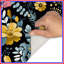 Tapis de bain à motif floral Boho-1344951110