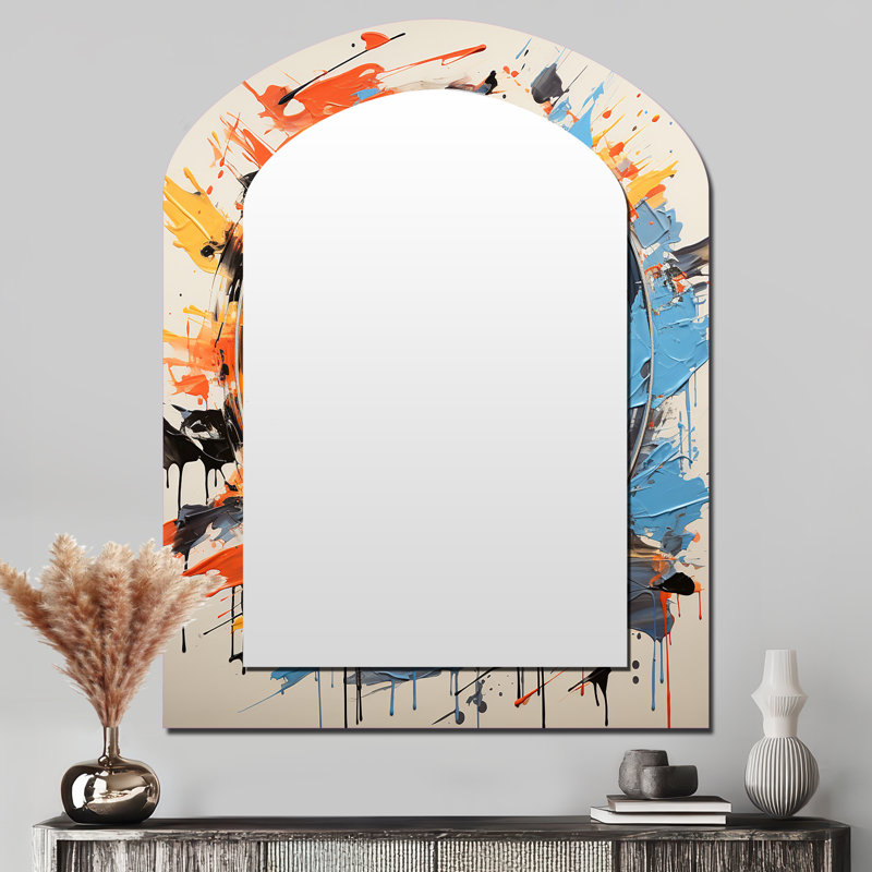 Loralee - Miroir en métal tendance, 43 po x 33 po