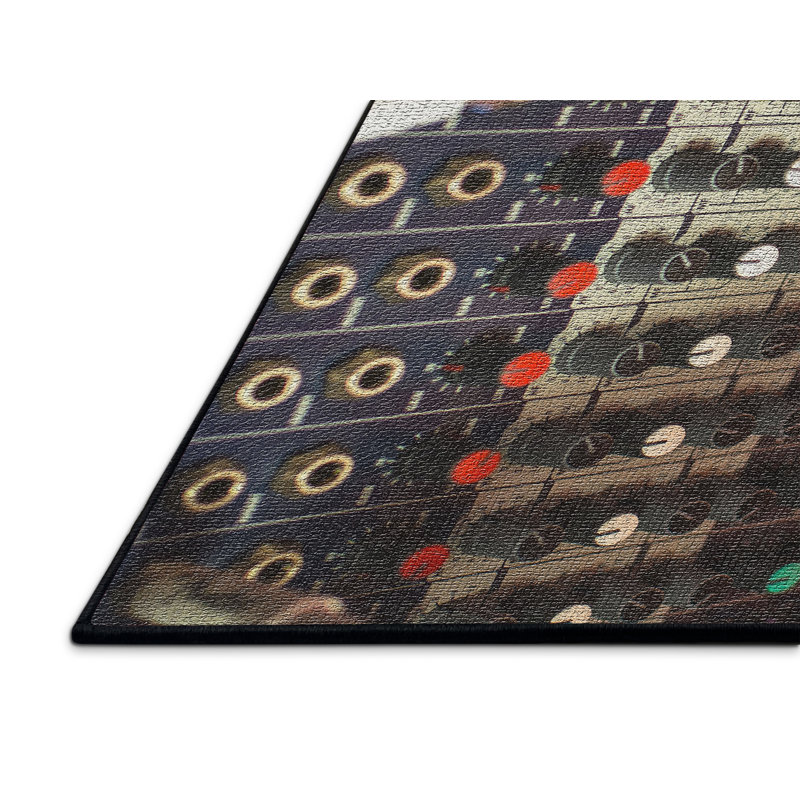Tapis gris Sound Board, Rectangle 2 pi x 5 pi