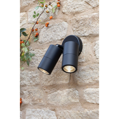 Brittanymarie 18cm H Integrated LED Outdoor Armed Sconce